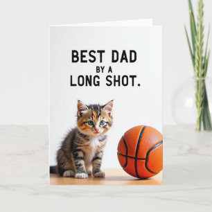 Meilleure Carte de Kitten de Sports Ball pour Papa