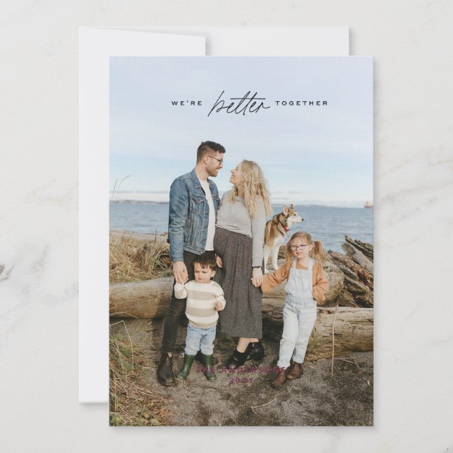 Meilleure carte de Noël (Devant)