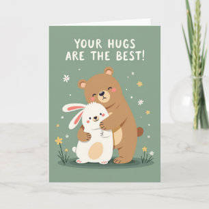 Meilleure Carte de Vœux Calins d'Ours