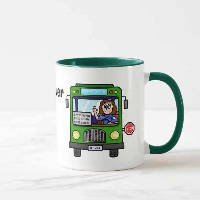 Meilleure conduite de bus pour femmes Mug (Droite)
