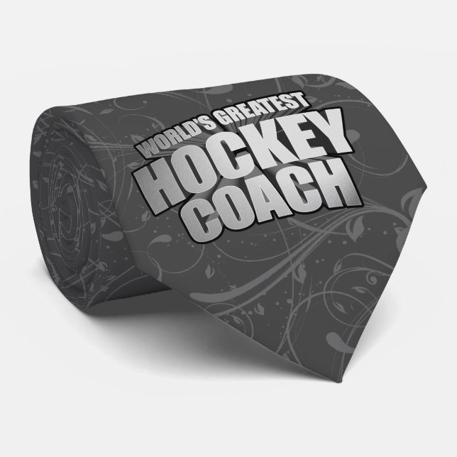 Meilleure Cravate d'entraîneurs de hockey dans le  (Roulé)