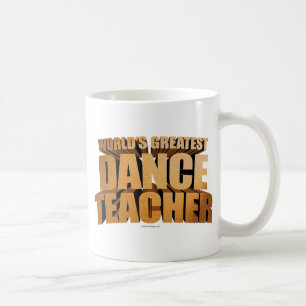 Meilleure Danse Enseignante Mug café du monde
