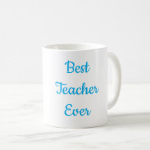 Meilleure Enseignante Mug à Café 