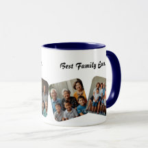 Meilleure famille jamais personnalisée Photo Mug