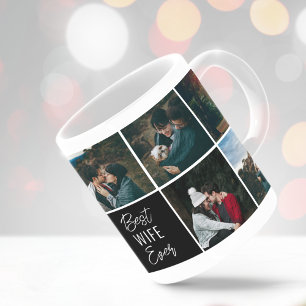 Meilleure Femme Jamais Personnalisé Photo Café Mug