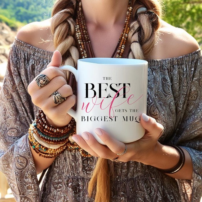 Meilleure femme | La Plus Grande Mug (Créateur téléchargé)