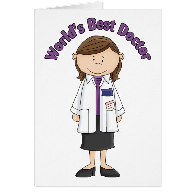 Meilleure femme médecin au monde (Devant)