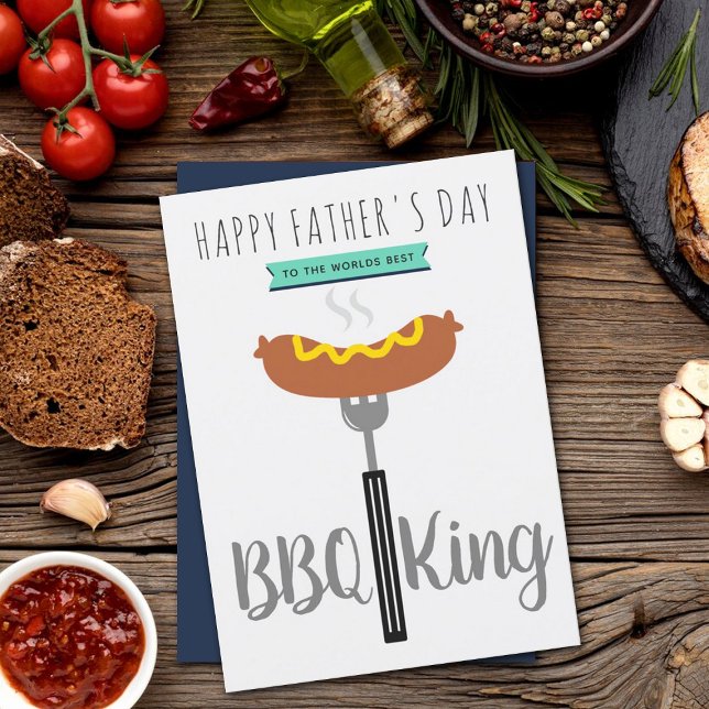 Meilleure Fête des pères de roi barbecue pour les  (Créateur téléchargé)