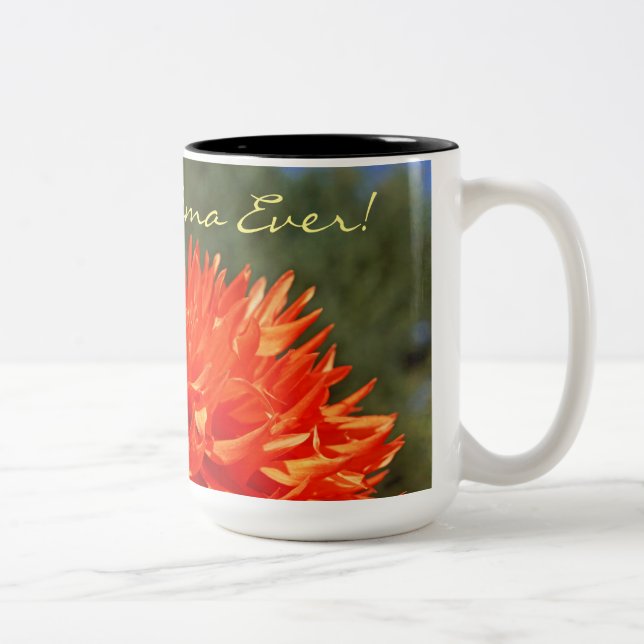 Meilleure Grand-mère Jamais Mugs de la Fête des Gr (Droit)