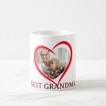 Meilleure Grand-mère Mug Personnalisé avec Votre P