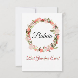 Meilleure grand-mère polonaise Babcia