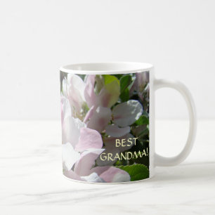 MEILLEURE GRAND-MÈRE ! Tasse à café Cadeaux Fleurs