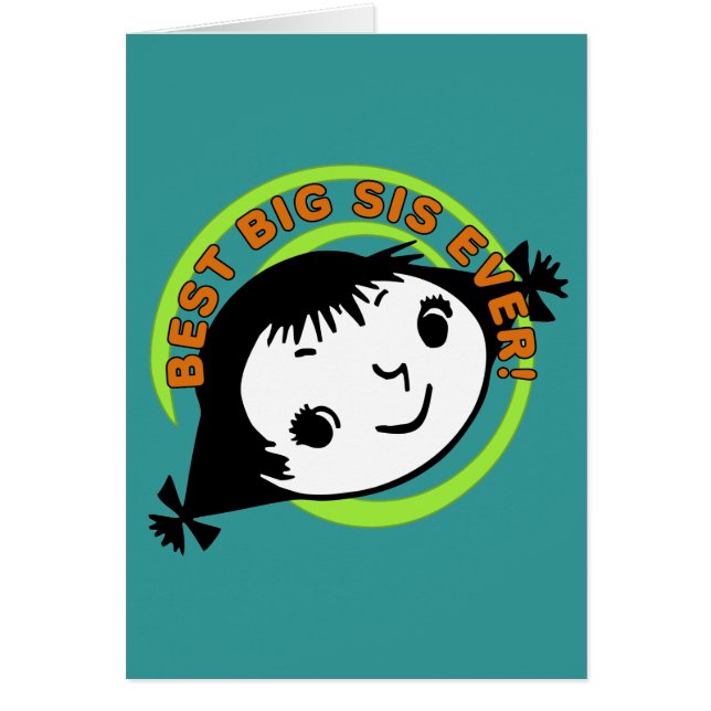 Meilleure grande soeur jamais rétro (Devant)
