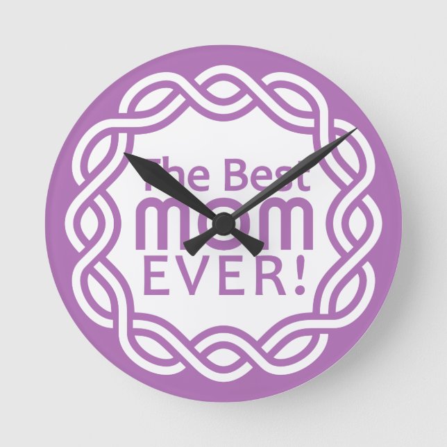 MEILLEURE horloge murale MOM (Recto)