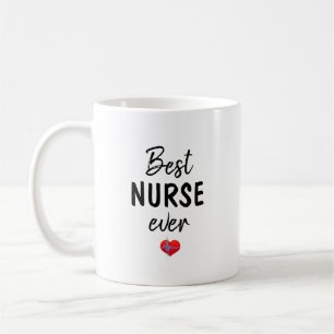 Meilleure infirmière Jamais Mug - Cadeau mignon po