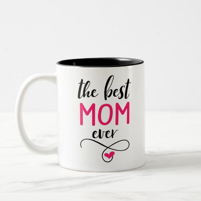 Meilleure Jamais Maman Mug Café (Gauche)