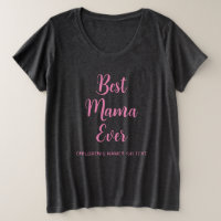 Meilleure Mama jamais femmes Modèle manuscrit mode