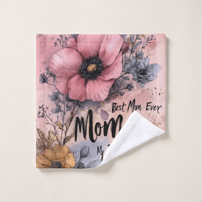 Meilleure maman (Gant de toilette)