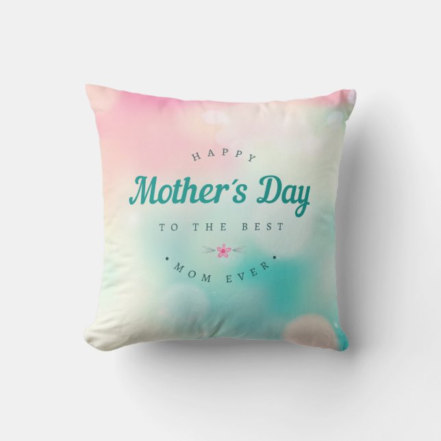 Meilleure maman Bonne fête des mères | Oreiller (Recto)