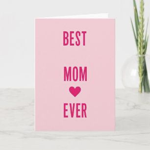 Meilleure Maman Carte d'Amour