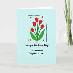 Meilleure Maman Carte de Cadre Botanique