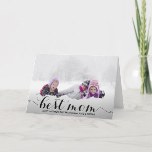 Meilleure maman   Carte de fête des mères de la ca