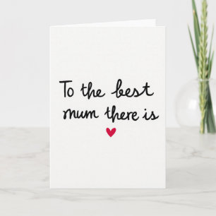 Meilleure Maman Carte d'Illustration