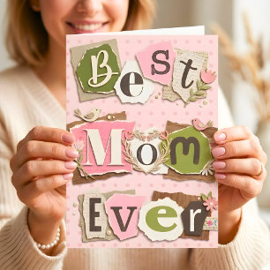 Meilleure Maman Carte Photo Album de la Fête des M