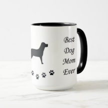 Meilleure maman chien jamais tasse de café