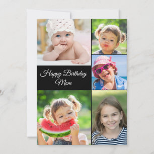 Meilleure Maman Collage de Photos Anniversaire Car