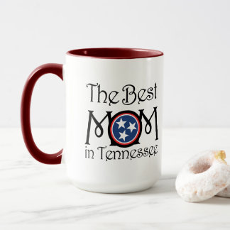 Meilleure maman dans Tennessee Mug 15oz