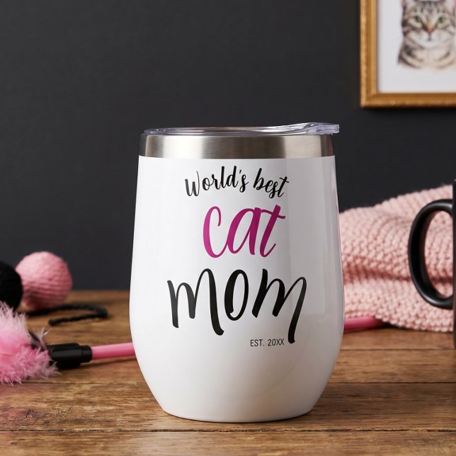 Meilleure Maman de Chat au Monde Est personnalisé  (Créateur téléchargé)