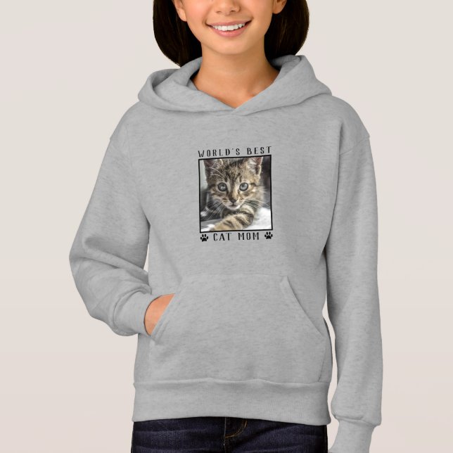 Meilleure Maman de Chat du Monde Empreintes de Pat (Devant)