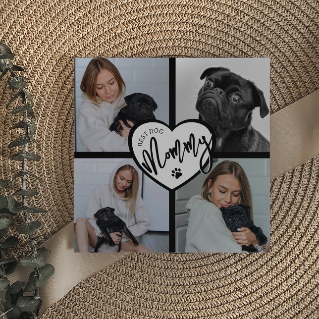 Meilleure Maman de Chien | Collage Photo (Créateur téléchargé)