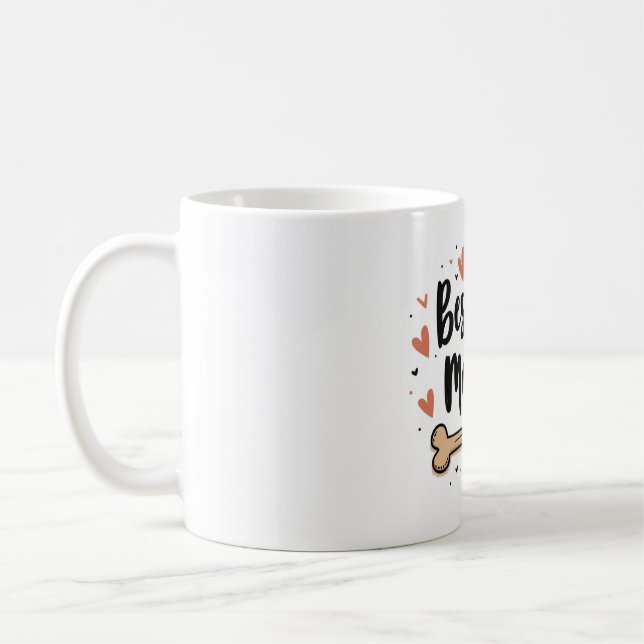 Meilleure Maman de Chien Ever – Tasse 330ml avec O (Gauche)