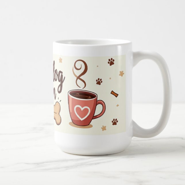 Meilleure Maman de Chien Ever – Tasse de Style Caf (Droite)