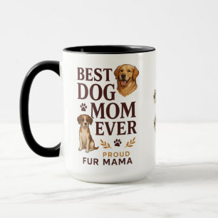 Meilleure maman de chien jamais Combo Mug - Fier f