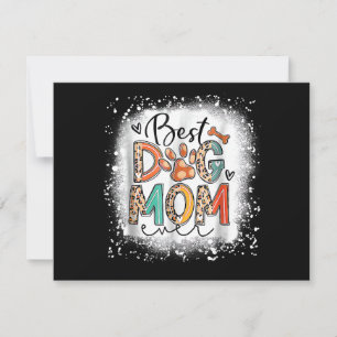 Meilleure maman de chien jamais T-shirt de la fête