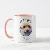 Meilleure maman de chien - Photo personnalisée Mug