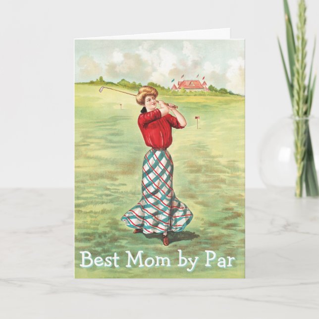 Meilleure Maman de la part de Papa Carte de la fêt (Devant)