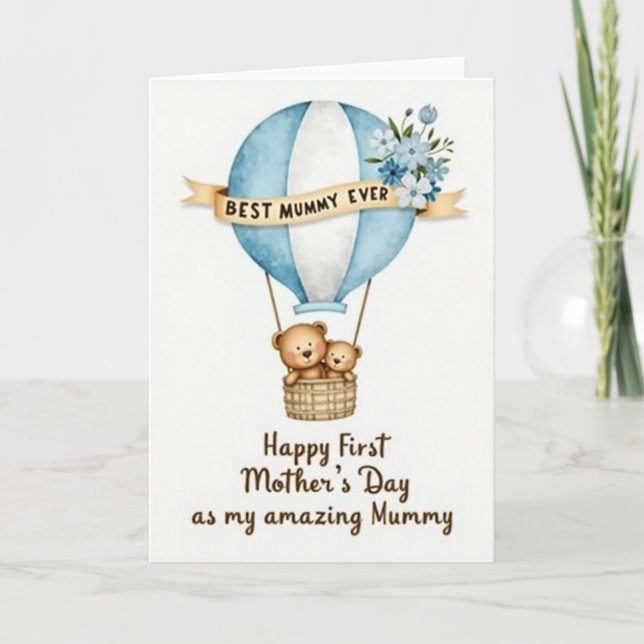 Meilleure Maman de tous les temps Carte Ballon (Devant)