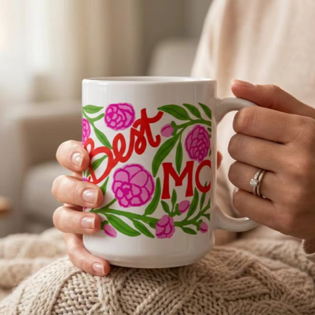 Meilleure Maman de Tous les Temps Mug de la Fête d (Créateur téléchargé)