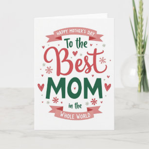 Meilleure Maman du Monde Carte