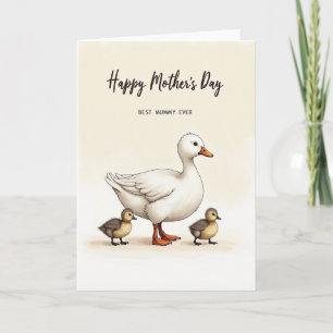 Meilleure Maman du Monde Carte Aviaire