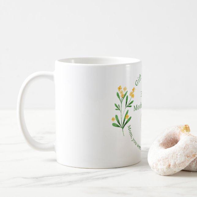 Meilleure Maman Ever - Fête des Mères Mug cadeau (Avec donut)