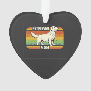 Meilleure maman Golden Retriever vintage Chienne m