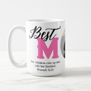 Meilleure maman jamais béni maman's Photo Mug
