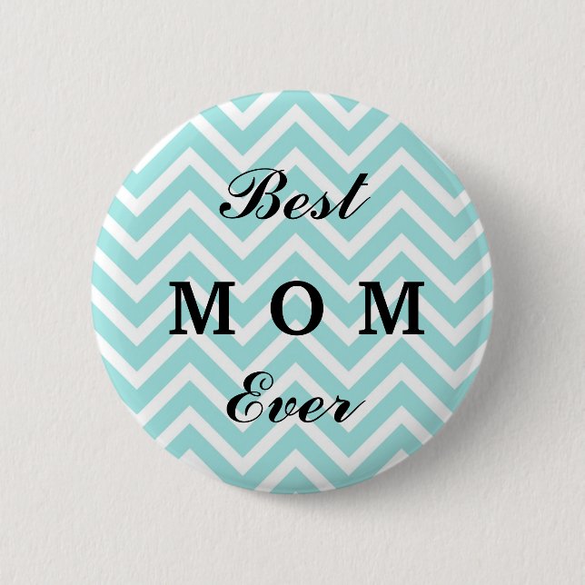 Meilleure Maman Jamais- Bouton simple Badge (Devant)