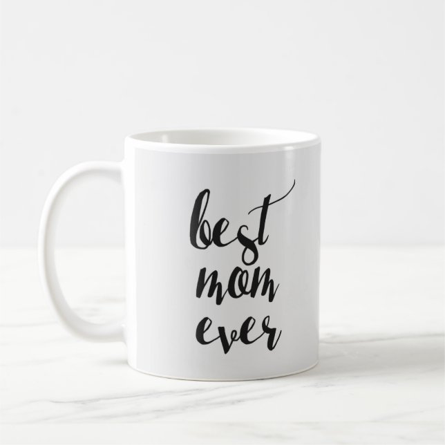 Meilleure maman Jamais Custom Photo Mug (Gauche)