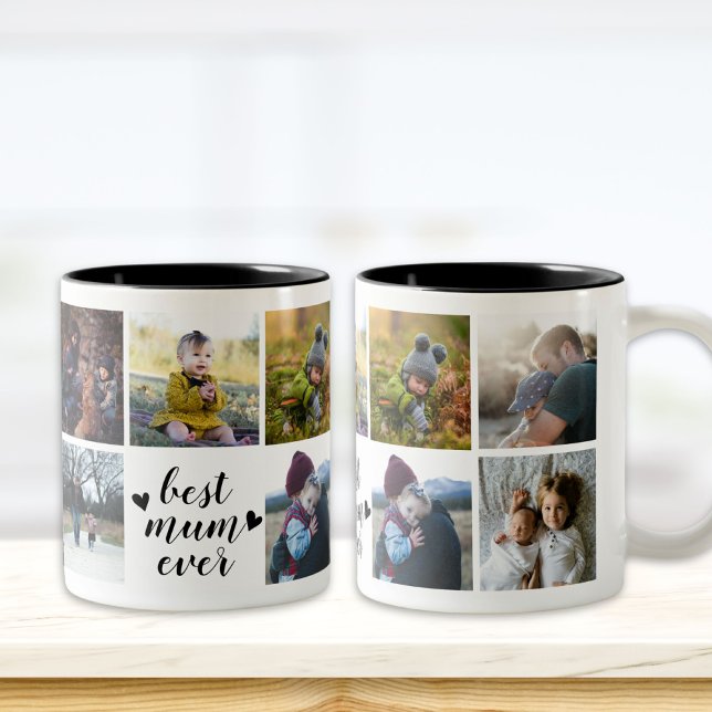Meilleure maman Jamais Custom Photo Mug (Créateur téléchargé)
